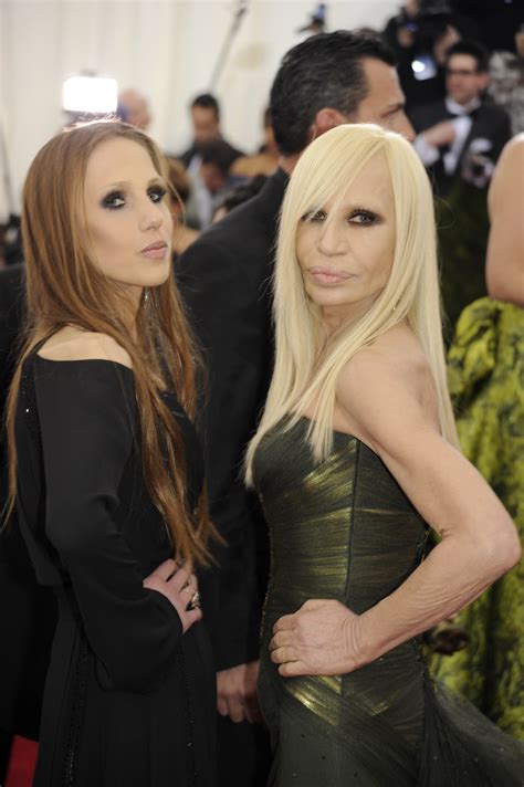 donatella versace pecora|donatella versace children.